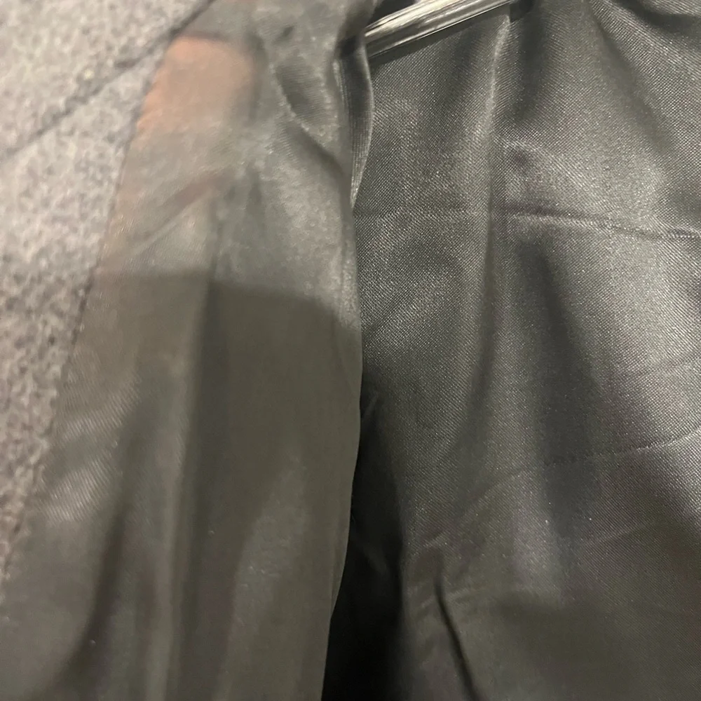 J Crew Grey Wool Parka Jacket Size 00